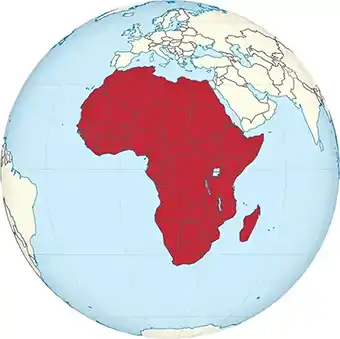 Afrika a Földön