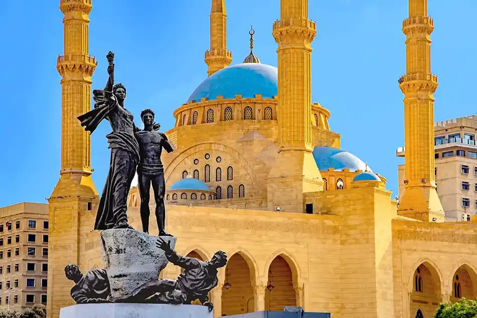 mártírok szobra, Bejrút