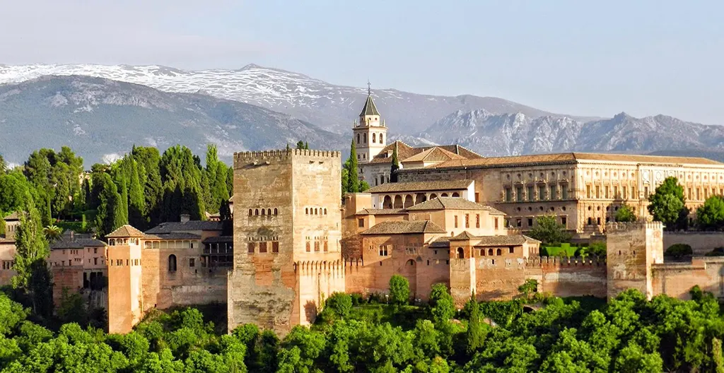 Alhambra, Granada, Spanyolország