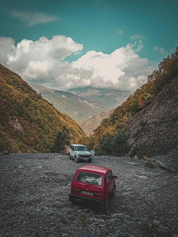 Azeri hegyek között