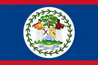 Belize hivatalos zászlaja