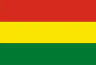 Bolívia hivatalos zászlaja