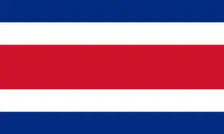 Costa Rica hivatalos zászlaja