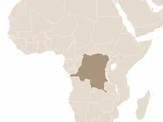Kongói Demokratikus Köztársaság elhelyezkedése