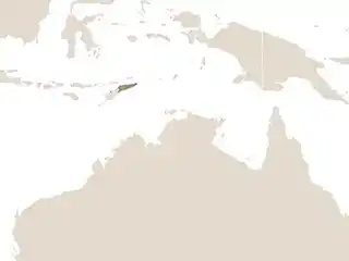 Kelet-Timor elhelyezkedése