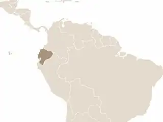 Ecuador elhelyezkedése