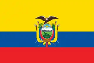 Ecuador hivatalos zászlaja
