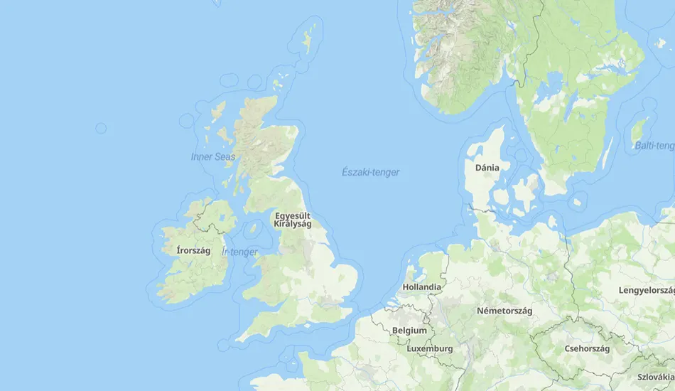 Egyesült Királyság térképe