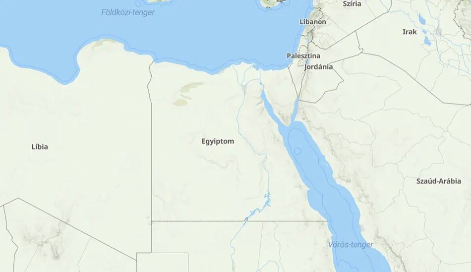 Egyiptom térképe