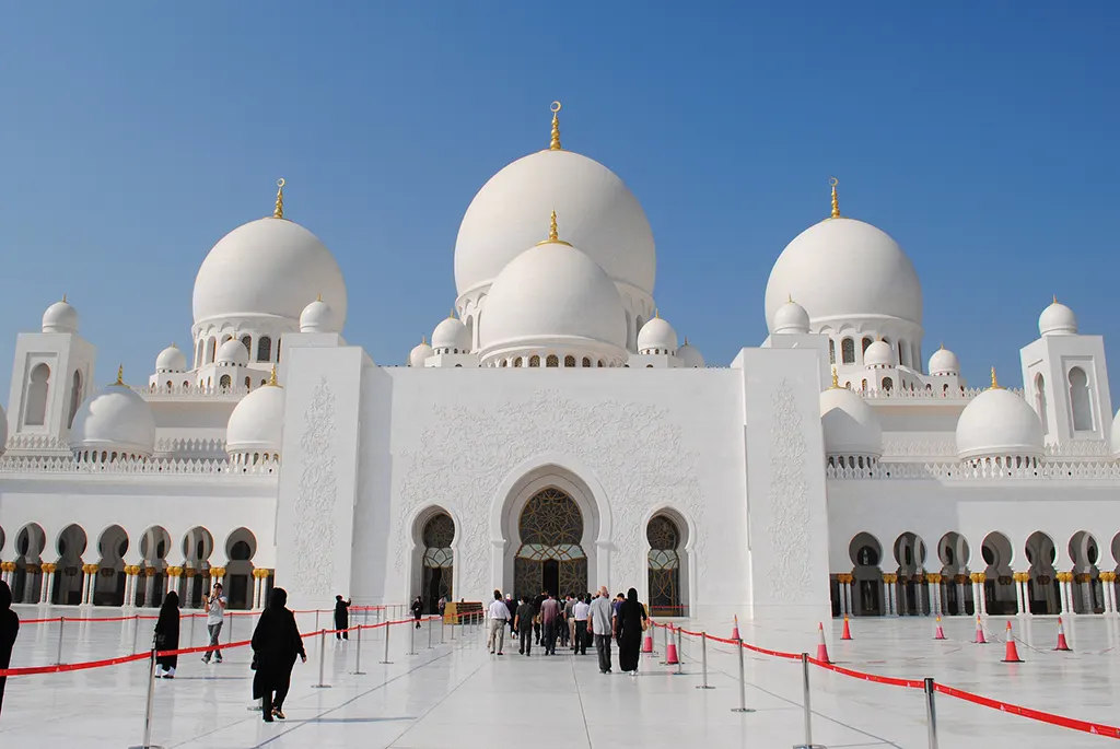 Zájed sejk mecset, Abu-Dzabi, Egyesült Arab Emírségek