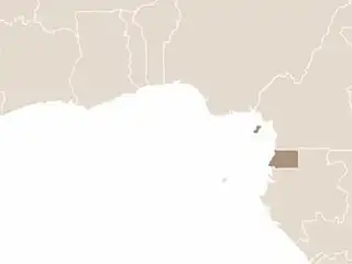 Egyenlítői-Guinea elhelyezkedése