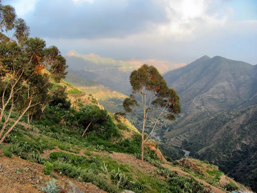 eritreai hegyek
