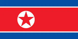 Észak-Korea hivatalos zászlaja