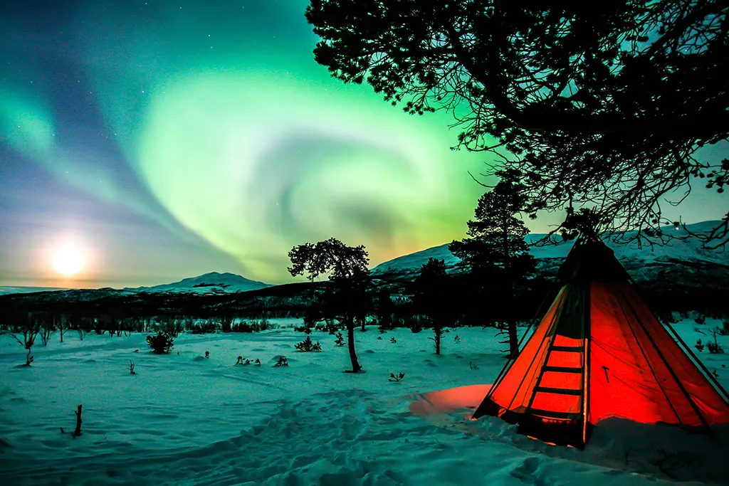 Aurora Borealis, Svédország