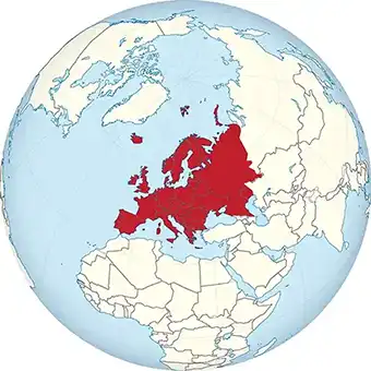 Európa a Földön