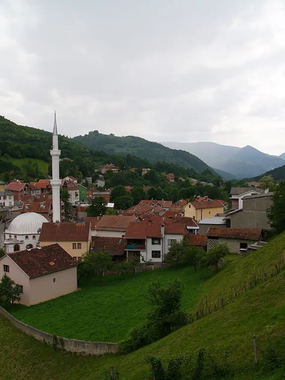koszovói falu