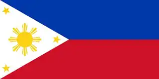 Fülöp-szigetek hivatalos zászlaja