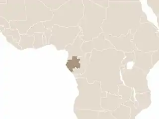 Gabon elhelyezkedése