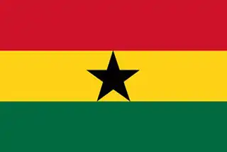 Ghána hivatalos zászlaja