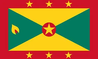 Grenada hivatalos zászlaja