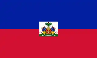 Haiti hivatalos zászlaja
