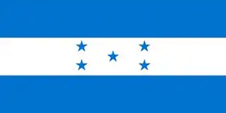 Honduras hivatalos zászlaja