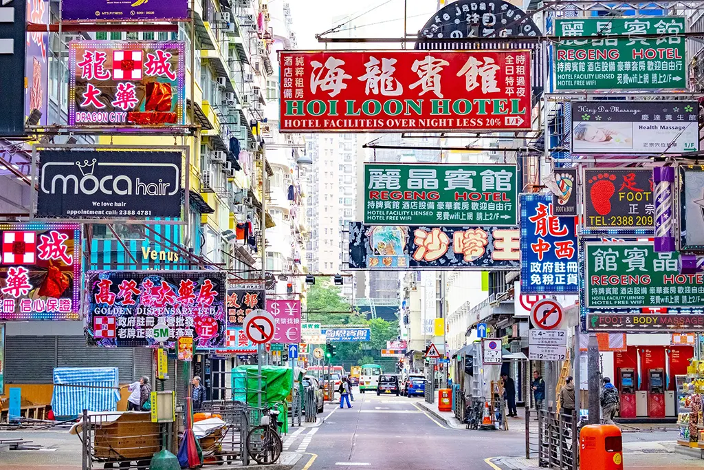 Hongkong, Mongkok, Kowloon