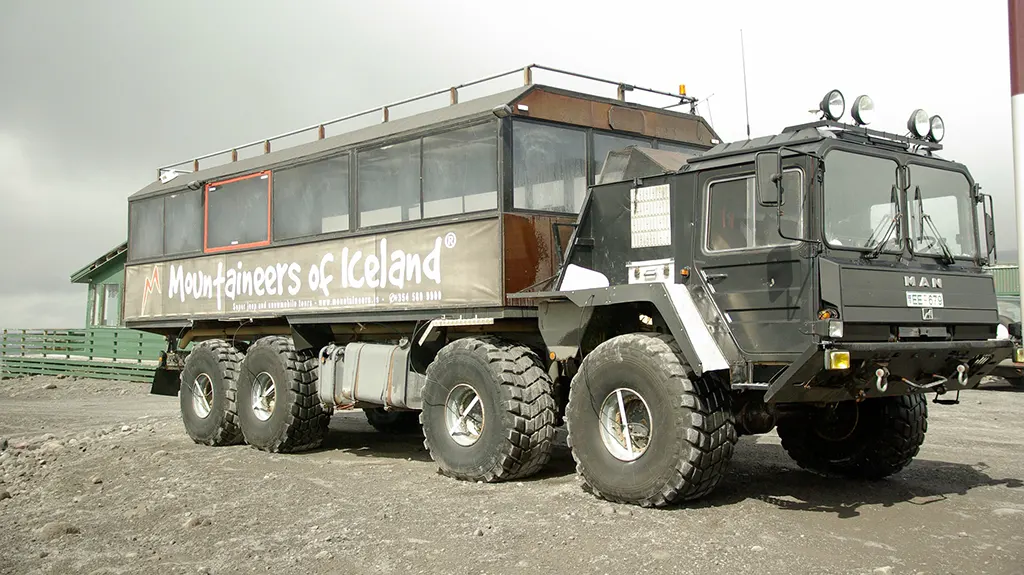 teherautó, Izland