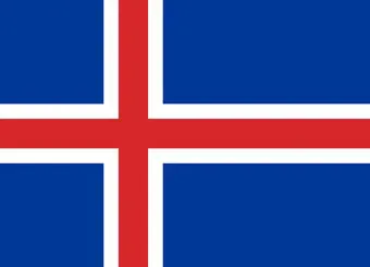 Izland hivatalos zászlaja