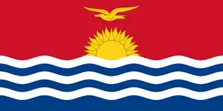 Kiribati hivatalos zászlaja