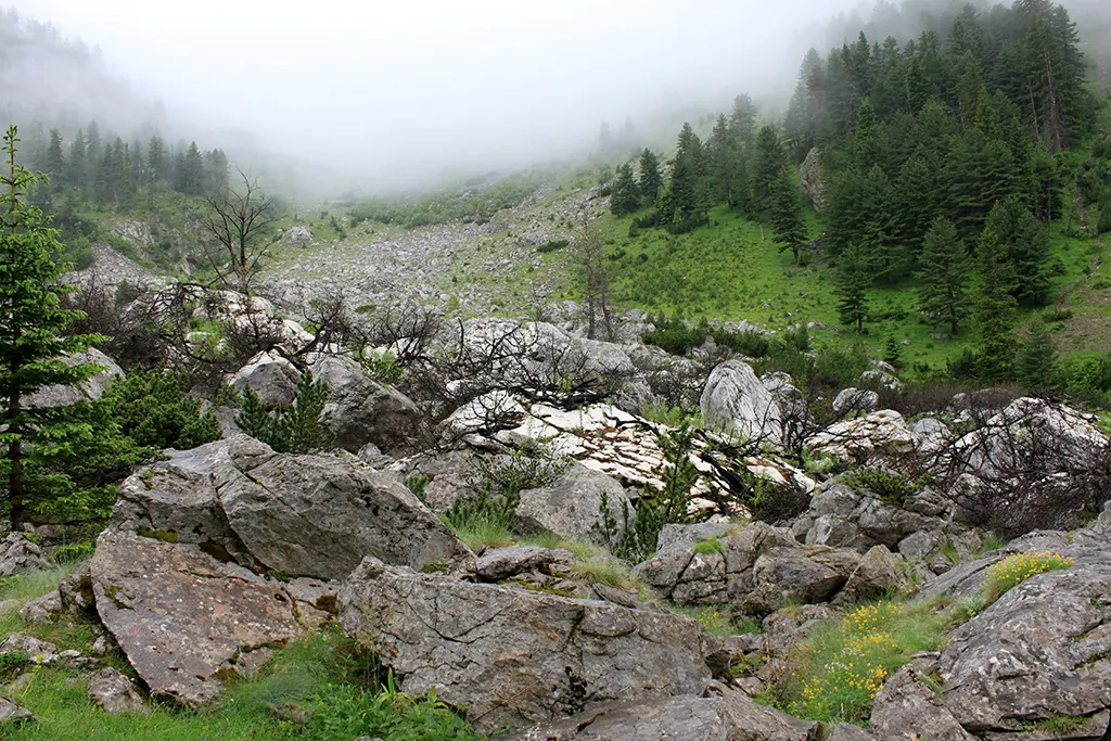koszovói táj