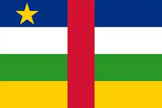 Közép-afrikai Köztársaság hivatalos zászlaja