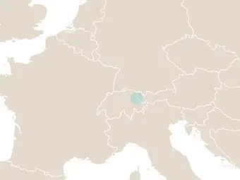 Liechtenstein elhelyezkedése Közép-Európában