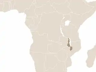 Malawi elhelyezkedése