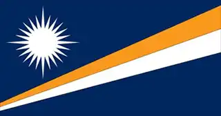 Marshall-szigetek hivatalos zászlaja