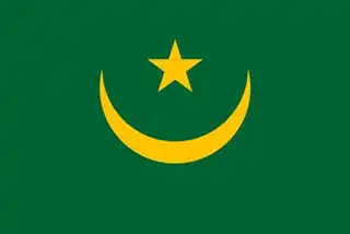 Mauritánia hivatalos zászlaja
