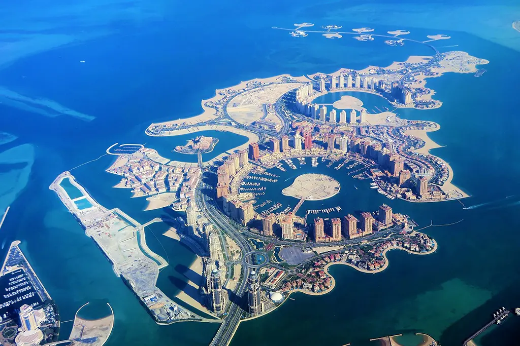 mesterséges szigetek, Katar