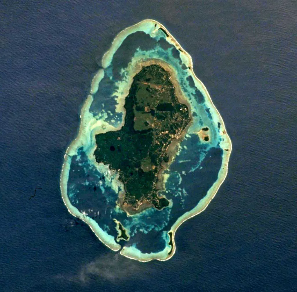 Wallis sziget a külső korall övvel
