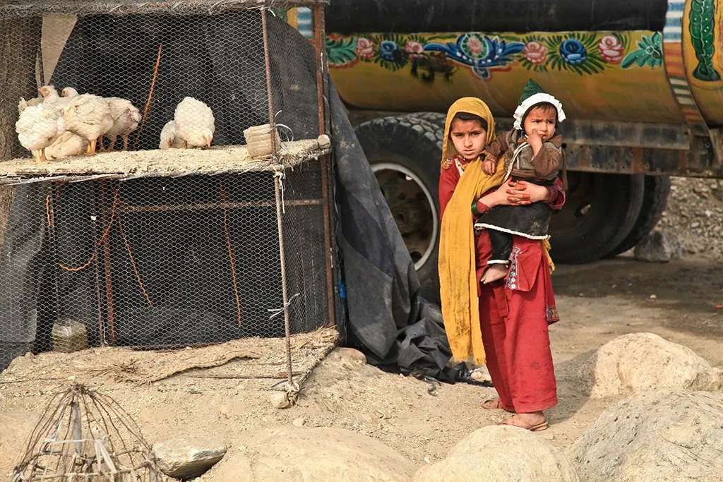 Afgán gyerekek