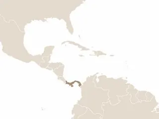 Panama elhelyezkedése a Karib-tenger...
