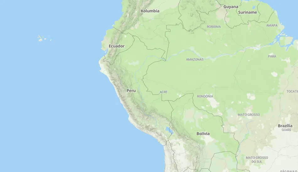 Peru térképe