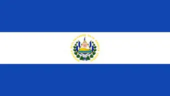 Salvador hivatalos zászlaja