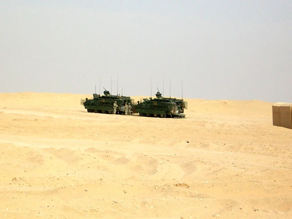 tankok Irakban