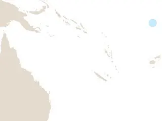 Tuvalu elhelyezkedése a Csendes-óceánban