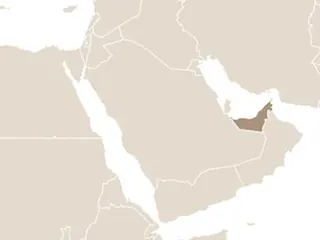Egyesült Arab Emírségek elhelyezkedése