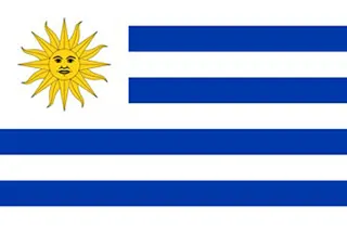 Uruguay hivatalos zászlaja