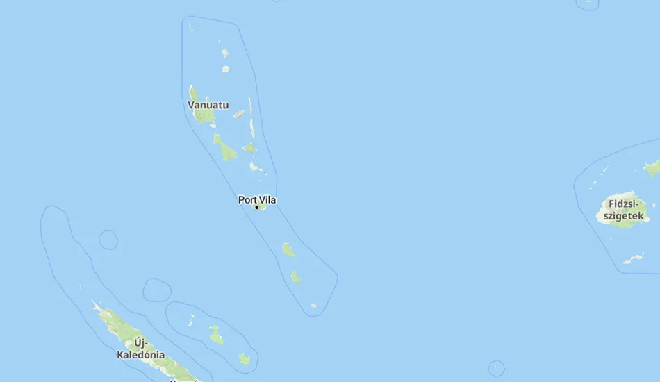 Vanuatu térképe