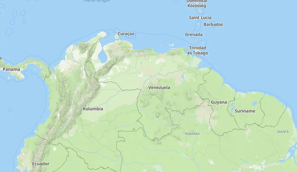 Venezuela térképe