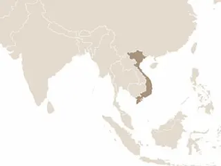 Vietnám elhelyezkedése Délkelet-Ázsiában