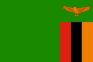 Zambia hivatalos zászlaja